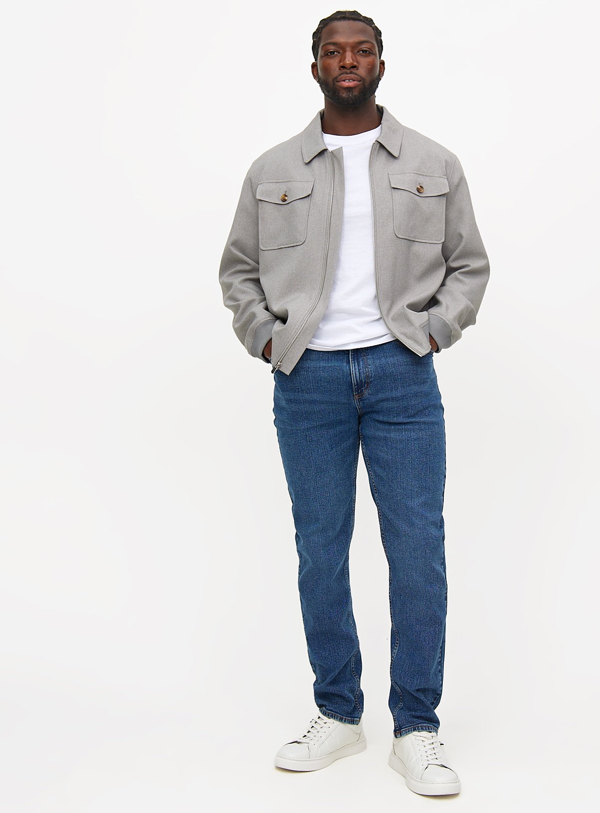 Everyday Mid Washed Denim Slim Fit Jeans  42S - Image 2 thumbnail